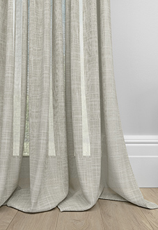 Siena Voile, Greige - Made to Measure Curtains